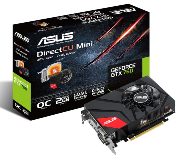 GeForce GTX 760 videokártyák az ASUStól