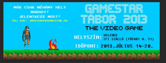 Last minute GameStar tábor ajánló