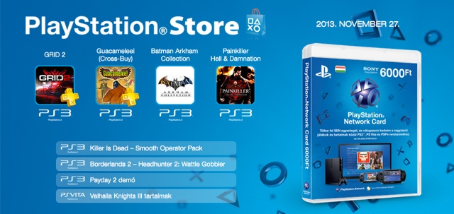 PlayStation Store - heti megjelenések - 2013. 48. hét