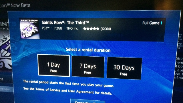 Játékkölcsönzés a PlayStation Now-ról?