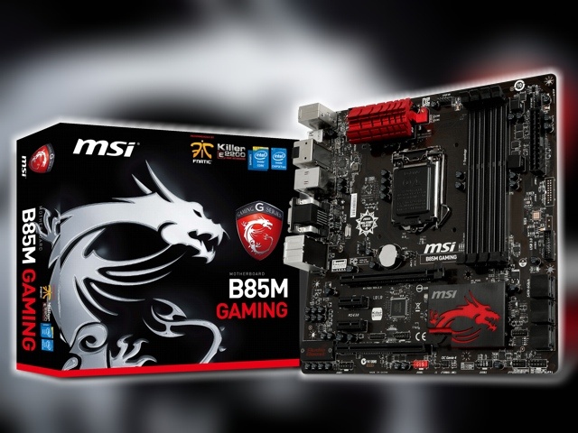 MSI B85M Gaming alaplap