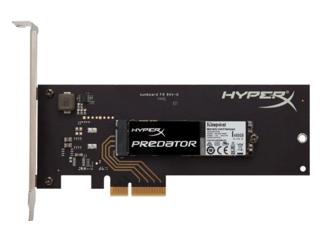 PCIe csatolójú HyperX Predator SSD-k érkeznek