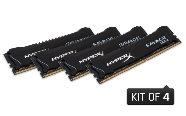 HyperX Savage DDR4 memória akár 3000 MHz-es órajellel