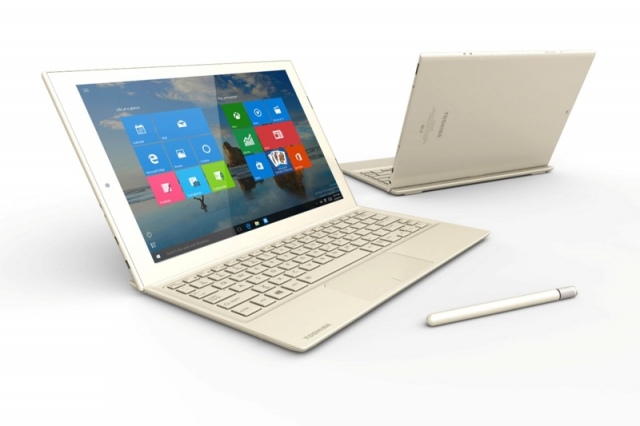 Toshiba dynaPad tablet stylusszal és billentyűzettel