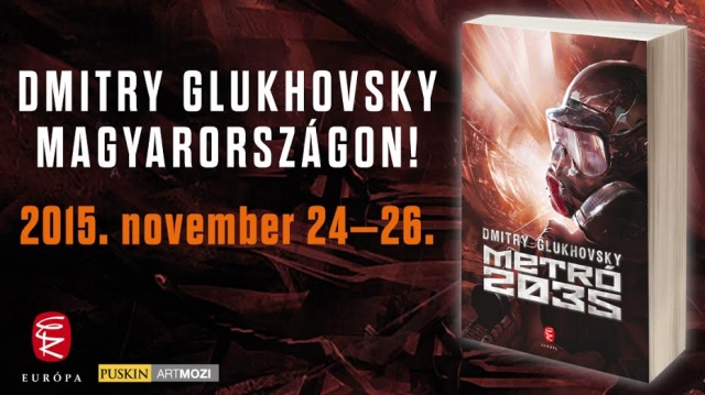 Dmitry Glukhovsky Magyarországon