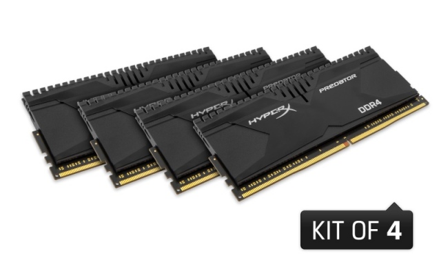 HyperX Savage és Predator memóriák még nagyobb kiszerelésben