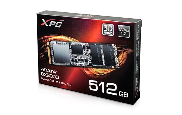 ADATA XGP SX8000 SSD gamereknek