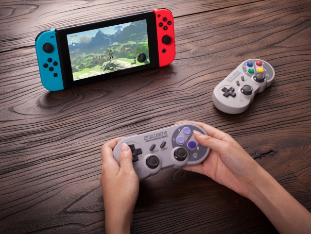SNES kontrollert kap idén a Switch