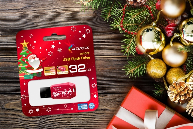 Karácsonyi pendrive-ok az ADATA-tól
