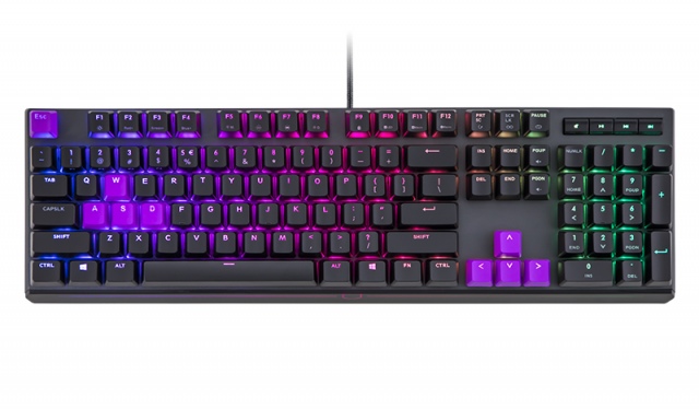Megérkezett a Cooler Master MasterKeys MK750 mechanikus billentyűzet