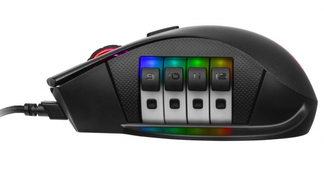 Testre szabható gombelrendezést kínál a Tt eSports NEMESIS Switch Optical RGB egér