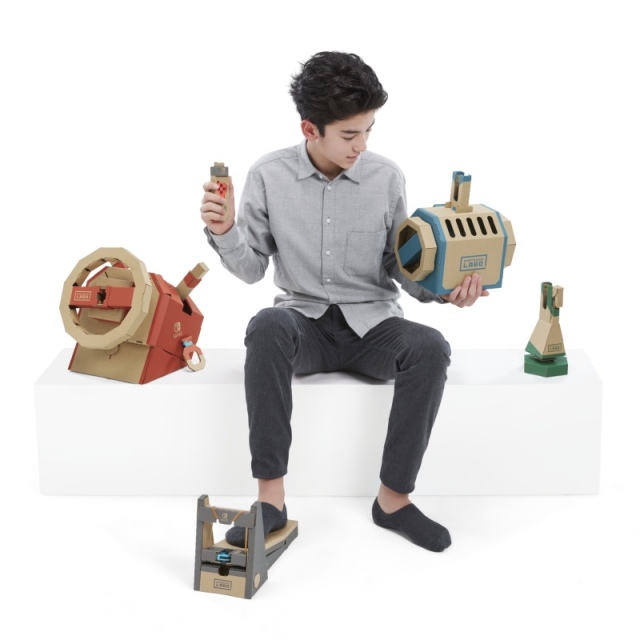 Kormány, pedál és joystick is lesz a Nintendo Labo Vehicle Kitben