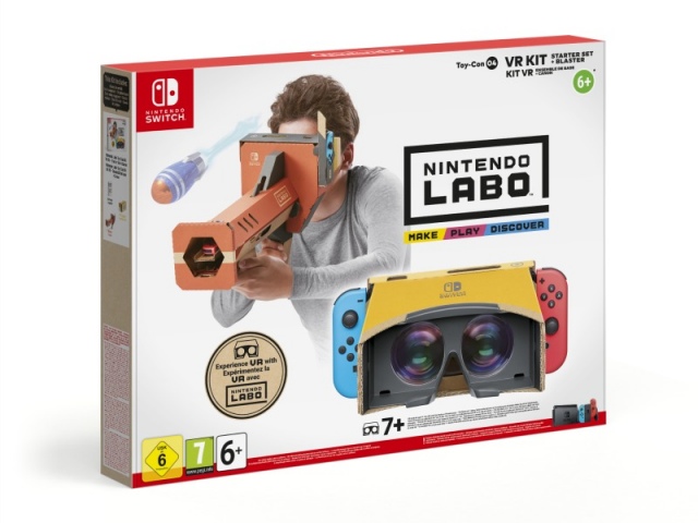 VR-t hoz a negyedik Nintendo Labo Toy-Con készlet