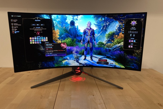 ASUS ROG Swift OLED PG34WCDM monitorteszt – Joker széles mosolya