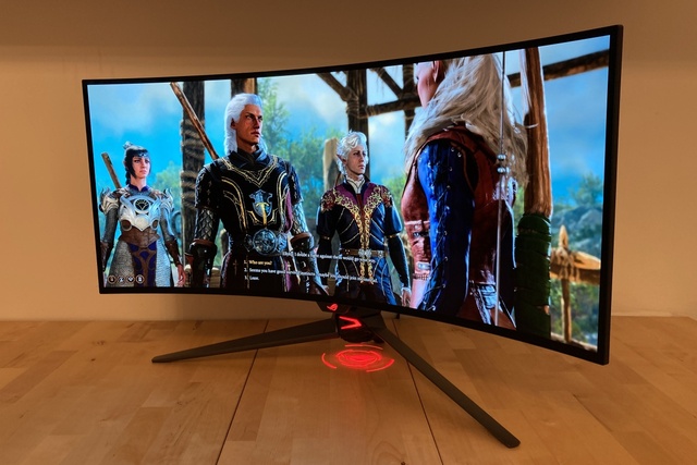 ASUS ROG Swift OLED PG34WCDM monitorteszt – Joker széles mosolya