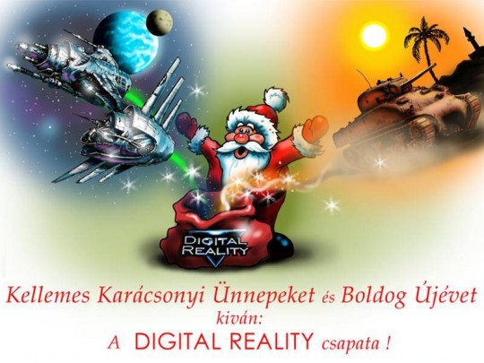 Digital Reality karácsonyi jókívánságok