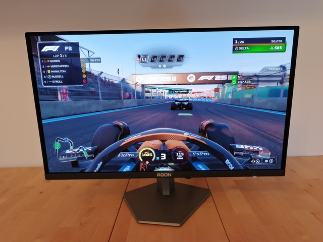 AOC Agon Pro AG276QZD2 monitorteszt – Megpörgetett OLED