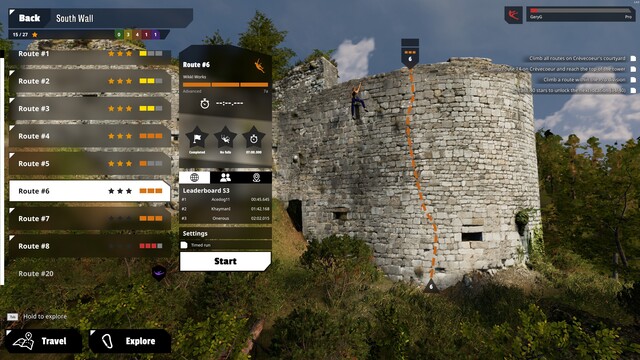 New Heights: Realistic Climbing and Bouldering