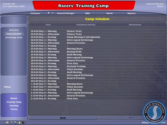 NHL: Eastside Hockey Manager 2005