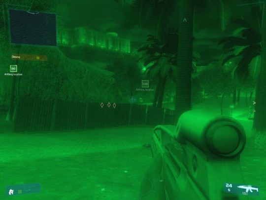 Az éjjellátóval megyünk este a parkba.