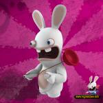 Egy nyúl a Nintendo Wii vezérlőjével - Rayman Raving Rabbids