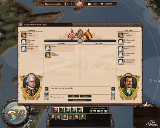 Lopez de Futaztan békeszeretete megvásárolható.