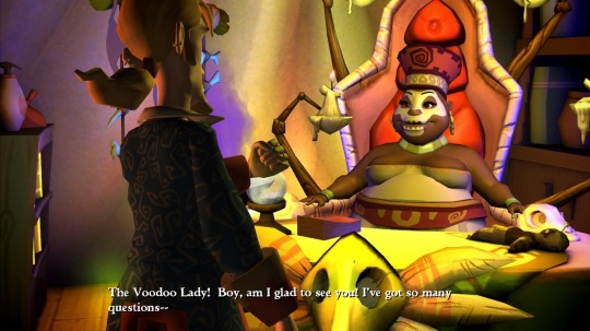 Régi ismerősünk, a Voodoo Lady újra itt.