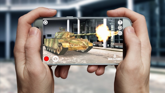 Tankok az utcán és a nappaliban - World of Tanks AR Experience
