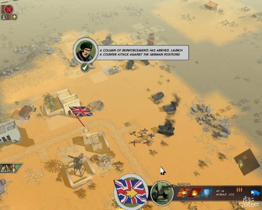 A Sivatagi Patkányok védekezésből ellentámadásba mennek át.