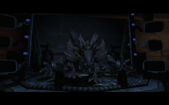 Nagyon gonosz alienkirálynő. Ne kérdezzétek, miért ilyen csíkos.