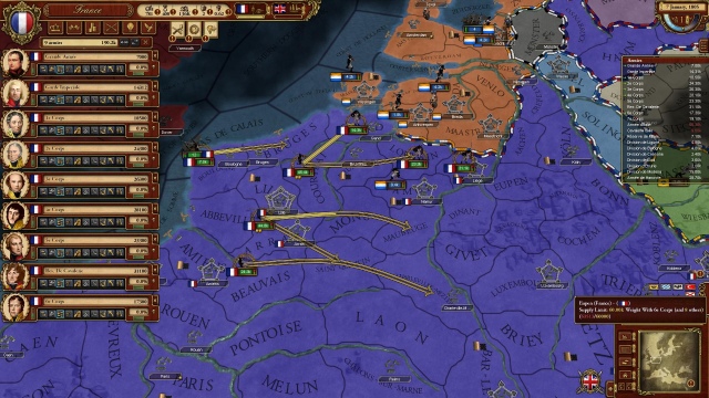 Kicsit kaotikusan, de megindul a Grand Armée Pororszország ellen.