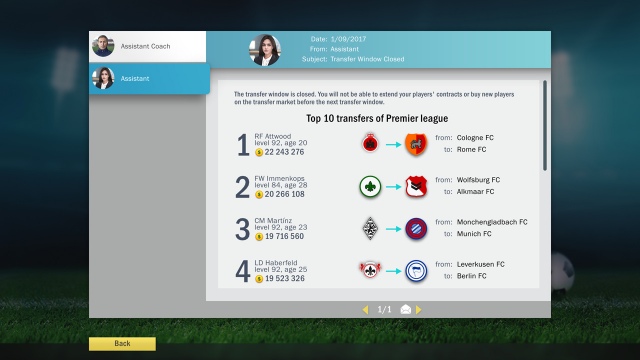 Football Tactics & Glory