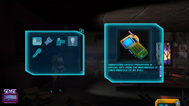 Sense: A Cyberpunk Ghost Story