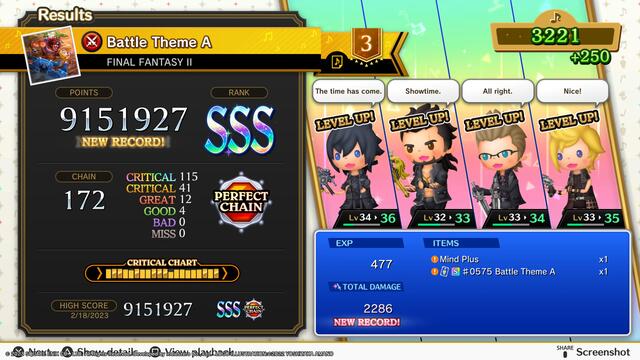 Theatrhythm Final Bar Line teszt – Theatrhytmikus csimpifon
