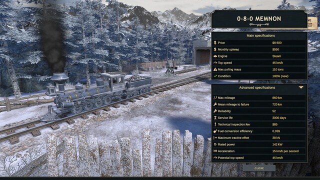 Railroad Corporation 2 early access próbakör