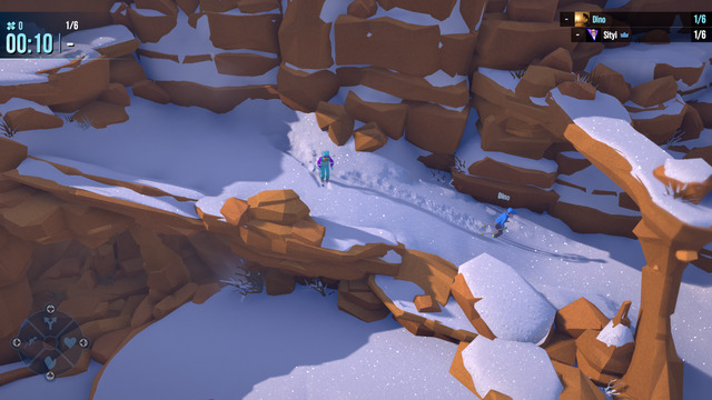 Lonely Mountains: Snow Riders multi teszt – Csapatban csapatva