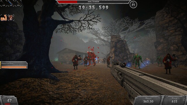 Bloodshed early access próbakör – A Vampire Survivors és a boomer shooterek találkozása