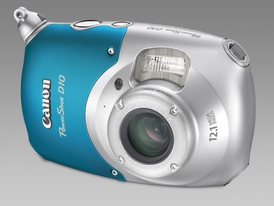 Canon D10: ütés- és vízálló digitális kompakt gép