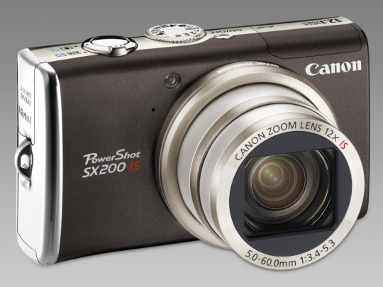 Canon PowerShot SX200 IS - nagylátószögű kompakt gép 12-szeres zoommal