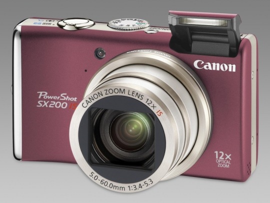 Canon PowerShot SX200 IS - nagylátószögű kompakt gép 12-szeres zoommal