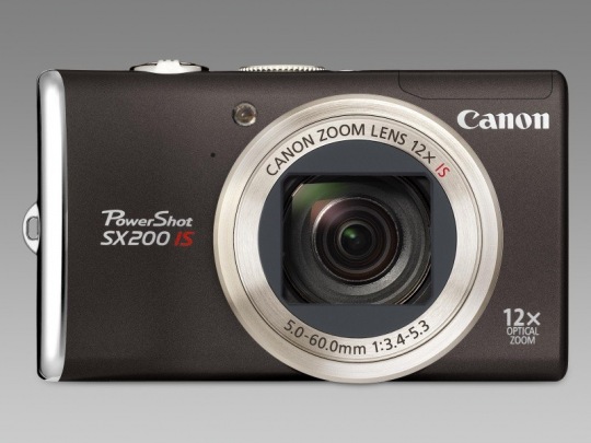 Canon PowerShot SX200 IS - nagylátószögű kompakt gép 12-szeres zoommal