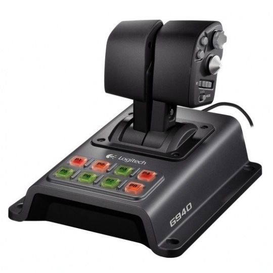 Logitech Flight System G940 repülőgép-szimulátor vezérlő