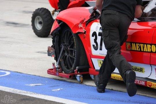 Ferrari Challenge szombati élménybeszámoló