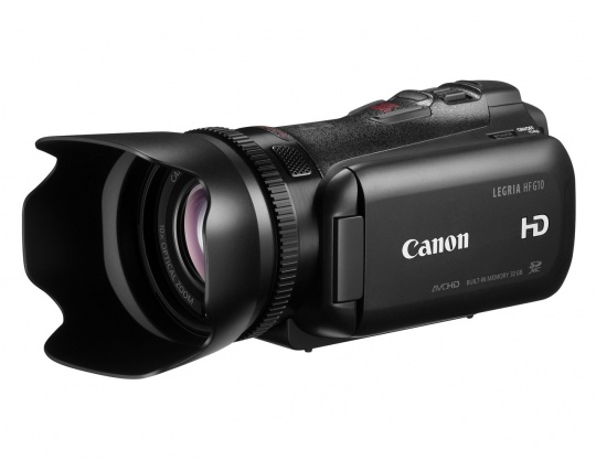 Canon Legria HF G10 - elszánt hobbivideósok számára