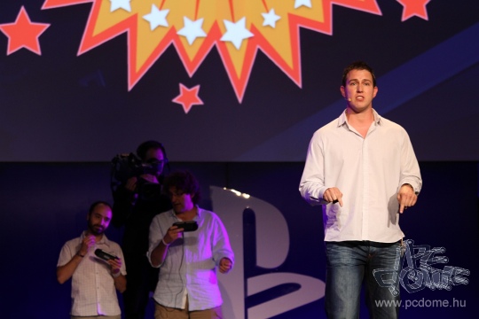 Sony sajtótájékoztató képekben