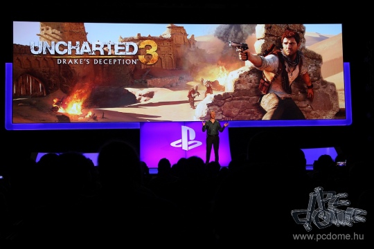 Sony sajtótájékoztató képekben