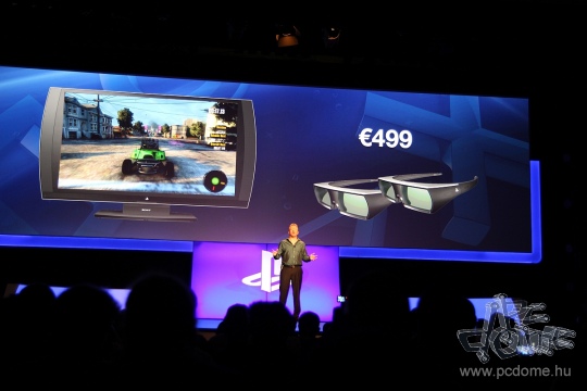 Sony sajtótájékoztató képekben