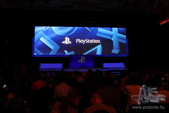 Sony sajtótájékoztató képekben