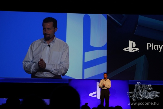 Sony sajtótájékoztató képekben