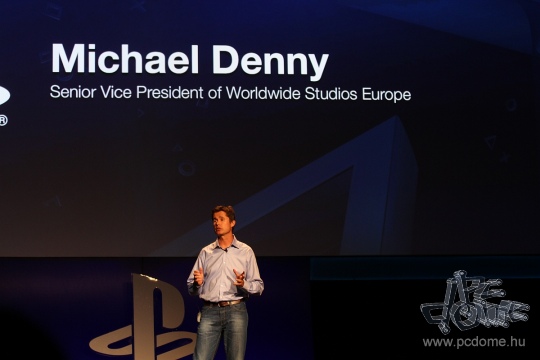 Sony sajtótájékoztató képekben